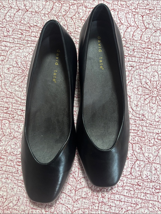 David Tate Shoes - NIB David Tate Black Leather Pumps